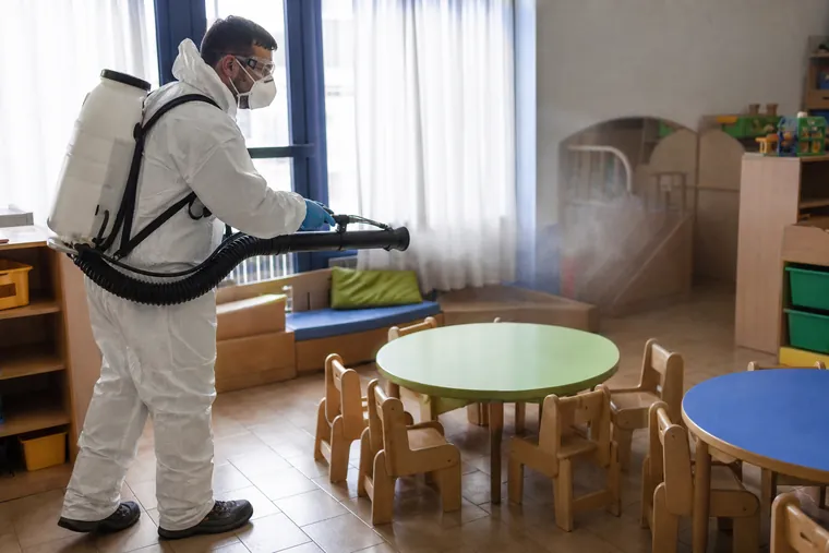 Desinfección en Mollet del Vallès
